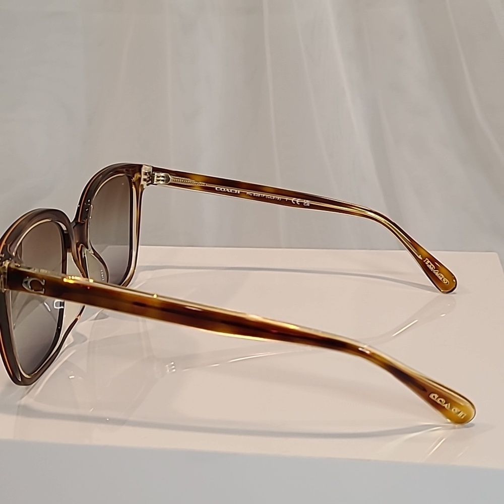 Coach Brown Gradient Sunglasses - image 3